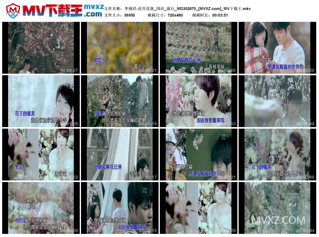李翊君-花开花落_国语_流行_MD302870